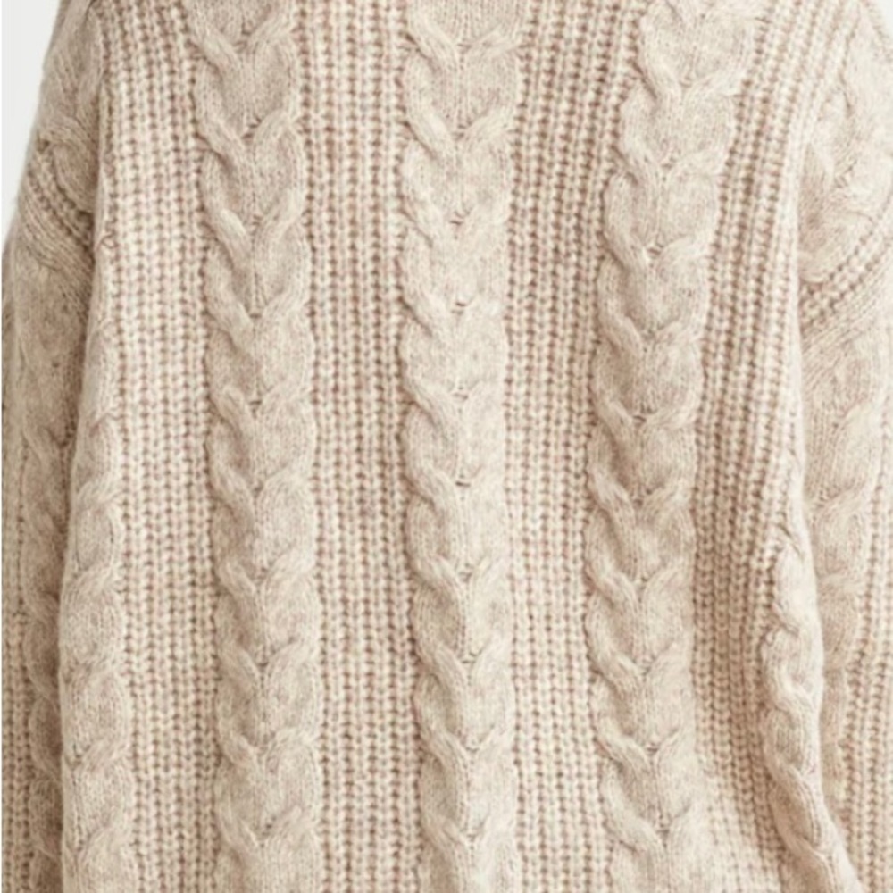 Cocoon Alpaca/Merino wool blend cardigan